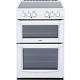 Belling Enfield E552 Aa 55cm Electric Ceramic Hob Double Oven Cooker White New