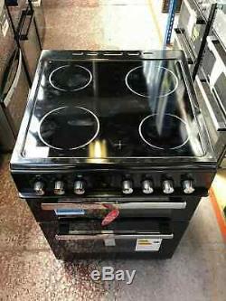 Belling FSE608MFc Electric Cooker with Ceramic Hob Black A/A #223557