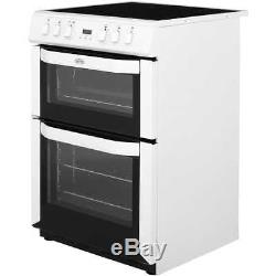 Belling FSE60DOP Free Standing Electric Cooker with Ceramic Hob 60cm Stainless