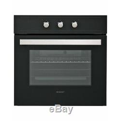 Black Sharp K-50M22BL2 Fan Oven, Cookology Ceramic Hob & Curved Glass Hood Pack