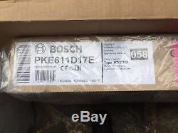 Bosch 4 Zone Quick-Therm Ceramic Hob PKE611C17E Black Glass
