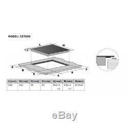 Bosch HBN331E4B Electric Single Multifunction Oven & Cookology Ceramic Hob Pack