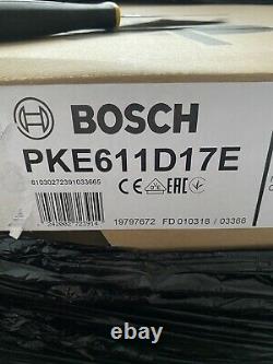 Bosch PKE611D17E 4 Burner Black Glass Electric Ceramic Hob