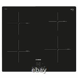 Bosch PUE611BF1B 592m Induction Hob with 4 Cooking Zones in Black