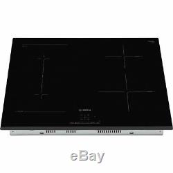 Bosch PWP631BF1B Serie 4 59cm 4 Burners Induction Hob Touch Control Black