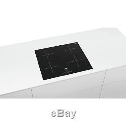 Bosch Serie 4 PUE611BF1B Built in 4 Zone Layout Energysaving Induction Hob Black