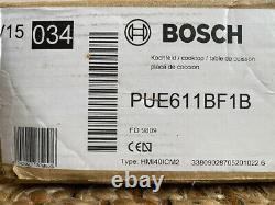 Bosch Serie 4 PUE611BF1B Electric Induction Hob in Black