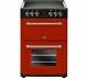 Brand New Belling Farmhouse 60e Electric Cooker Oven With Ceramic Hob Red