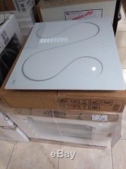 Brand new and boxed REF29120 60cm White Touch Control 4 Zone Ceramic Hob