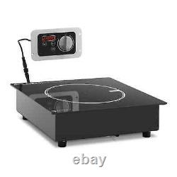 Built-in induction cooker Induction hob 30500 W Timer Stainless steel Ø 17 cm