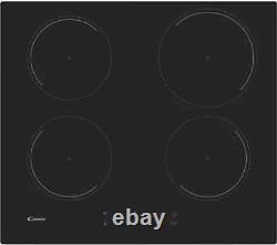 CANDY CI642C/E1 59 cm Electric Induction Hob Black 4 Zones Boost function