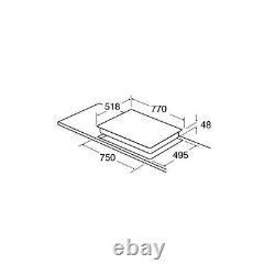 CDA 77cm 5 Zone Ceramic Hob HC7621FR