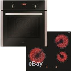 CDA Six Function oven and Ceramic Hob Pack