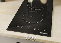 Candy CDHC30 30cm 2 Zone Ceramic Hob LED, Touch Controls, Timer