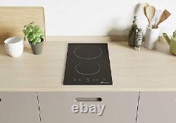 Candy CDHC30 30cm 2 Zone Ceramic Hob LED, Touch Controls, Timer