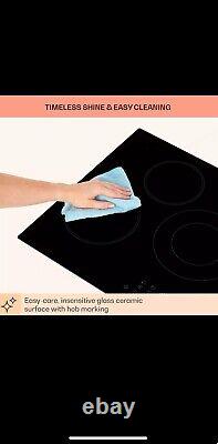 Ceramic Hob 80 cm 5 Ring Electric Ceramic Range Cooker Glass Ceramic Touch