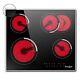 Ceramic Hob Cooksir Electric Cooktop 4 Heating Zone Built In Hot Plate Electr