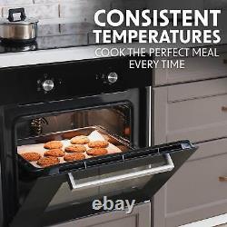 Ceramic Hob, Fan-Assisted Oven & Angled Cooker Hood Bundle