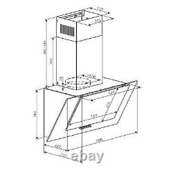 Ceramic Hob, Fan-Assisted Oven & Angled Cooker Hood Bundle