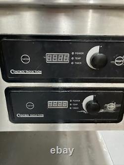 Control Induction Commercial Kitchen 4 Burner Ceramic Electric Hob Unit