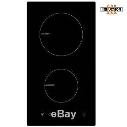 Cookology 30cm Domino Ceramic Induction Hob Black Glass Touch Controls CIT300
