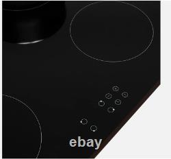 Cookology 60cm 4 Zone Built-in Touch Control Induction Hob in Black CIH602