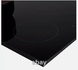 Cookology 60cm 4 Zone Built-in Touch Control Induction Hob in Black CIH602