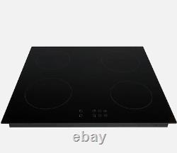 Cookology 60cm 4 Zone Built-in Touch Control Induction Hob in Black(CIH602/1)