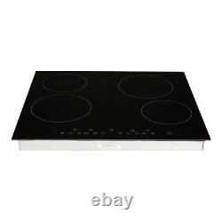 Cookology 60cm Ceramic Hob CET600 Electric Built-in Touch Control hob in Black