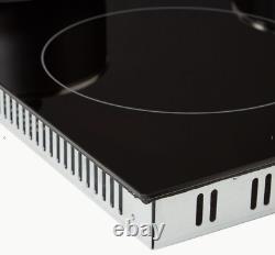 Cookology 60cm Ceramic Hob in Black, Built-in worktop & Touch Controls (TCH601)