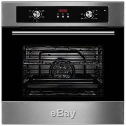 Cookology 60cm Digital Timer Fan Oven & Touch Control Ceramic Hob Pack