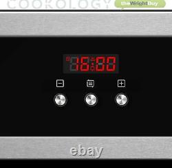 Cookology 60cm Digital Timer Fan Oven & Touch Control Induction Hob Pack