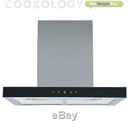 Cookology 60cm Electric Fan Oven, Touch Control Ceramic Hob & Linear Hood Pack