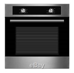 Cookology 60cm Electric Static Oven, Touch Control Ceramic Hob & Hood Pack