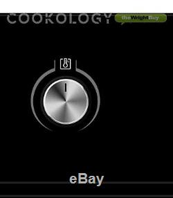 Cookology 60cm Self-Cleaning Pyrolytic Oven & Touch Control Induction Hob Pack