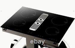 Cookology 70cm Induction Hob with Built-in Downdraft Extractor Fan (CIHDD700)