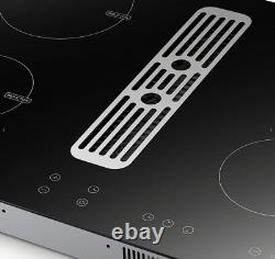 Cookology 70cm Induction Hob with Built-in Downdraft Extractor Fan (CIHDD700)