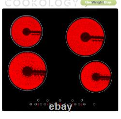 Cookology 72L Built-In Stainless Steel Oven & 60cm Ceramic Hob Pack