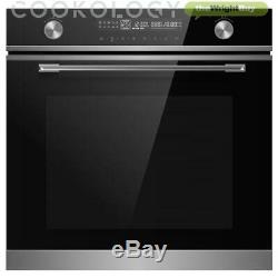 Cookology 72L Built-in Touch & Dial Electric Oven & 60cm Ceramic Hob Pack