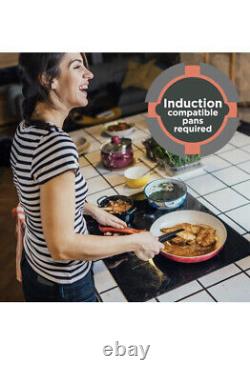 Cookology CIH602 60cm 4 Zone Built-in Touch Control Induction Hob in Black