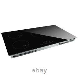 Cookology DCL-9300W 90cm 5 Zone Built-in Touch Control Induction Hob in Black