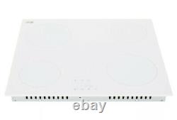 Cookology TCH602WH 60cm 4-Zone touch control Ceramic Hob in white