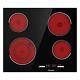 E6432c Built-in 60cm Electric Ceramic Hob With Child Lock, Touch