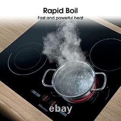 E6432C Built-in 60cm Electric Ceramic Hob with Child Lock, Touch