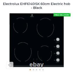 ELECTROLUX EHF6140ISK 56CM ELECTRIC HOB, New