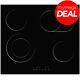 Econolux Ref29231 60cm Ceramic Hob Touch Control Extended Zone