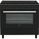 Electra Scr90b 90cm Electric Range Cooker With Ceramic Hob Black A Rated