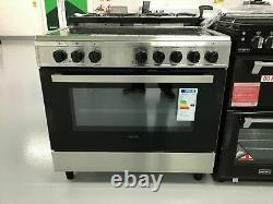 Electra SCR90SS 90cm Electric Range Cooker Ceramic Hob S/Steel A Rated #264290