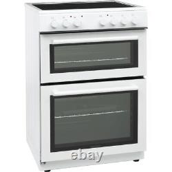 Electra TCR60W-2 60cm Free Standing Electric Cooker with Ceramic Hob White A