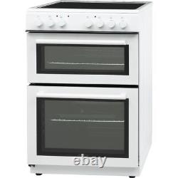 Electra TCR60W-2 60cm Free Standing Electric Cooker with Ceramic Hob White A